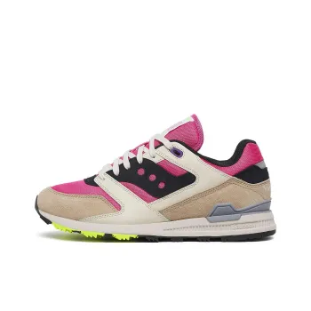 Saucony COURAGEOUS Anti Slip Wear Resistant Low Top Casual Shoes Unisex Pink