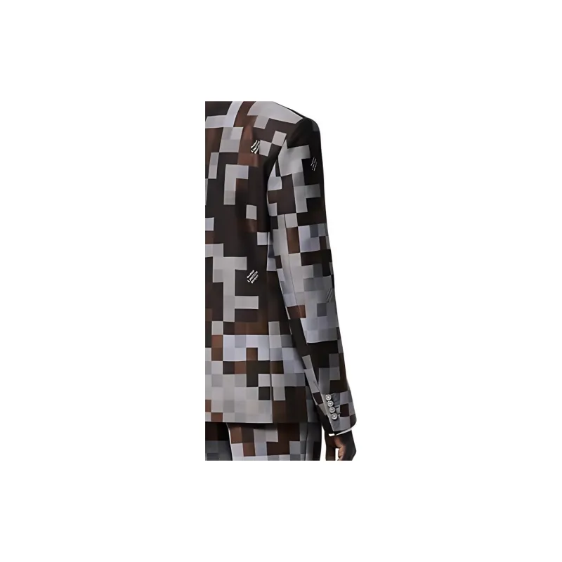 LOUIS VUITTON Single Breasted Silk And Wool Blend Jacket-4