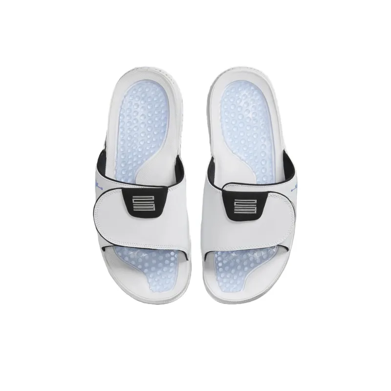 Air Jordan Hydro Xi 'White Black Legend Blue'-2