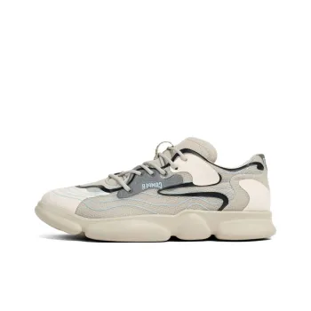 CAMPER Karst Slip Resistant Low Top Casual Shoes Men's Beige Gray