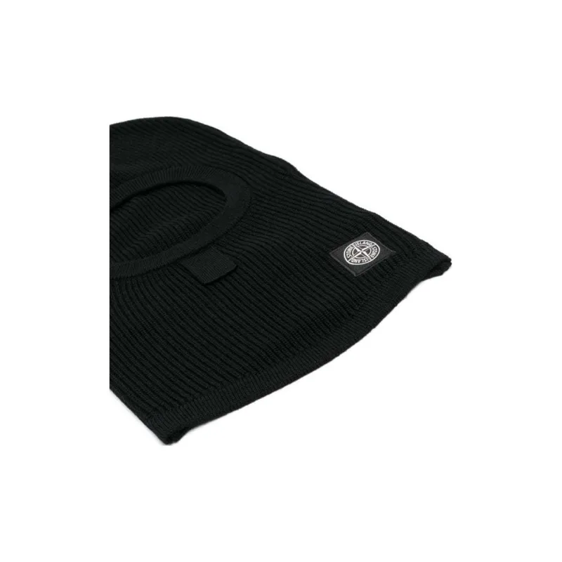 STONE ISLAND Compass patch Virgin Wool Balaclava-4
