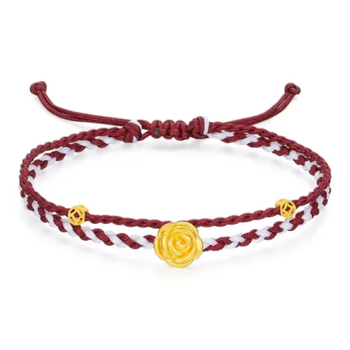 HAPPY BEAN Gold Bracelet Women's