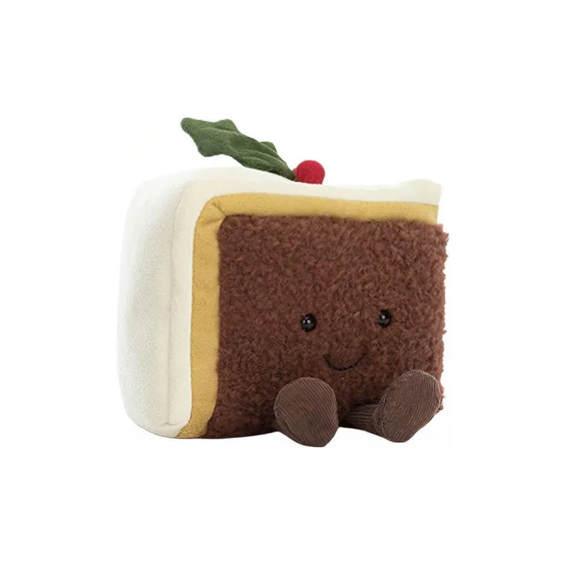 JELLYCAT Amuseables Slice Of Christmas Cake Plush Toy-0