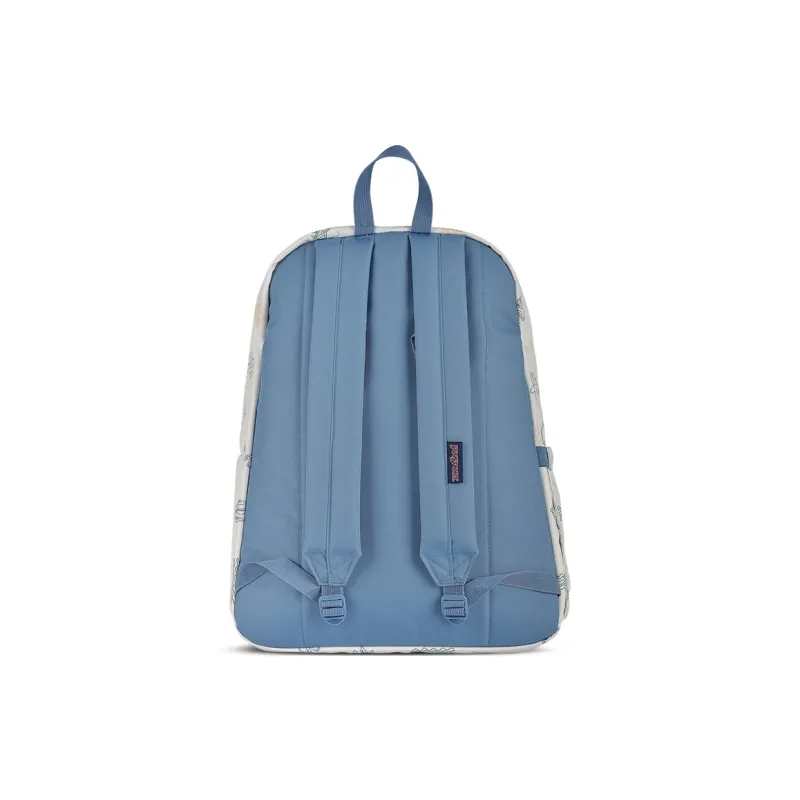 JanSport Fabric Backpack Unisex Island Coconut Ecru-3