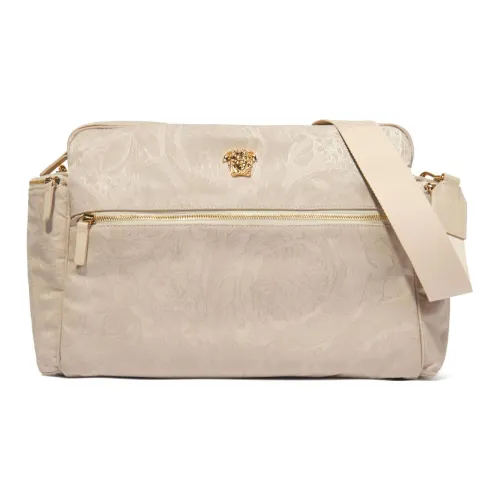 VERSACE Nylon Crossbody Bag Shoulder Bag Kids' Beige