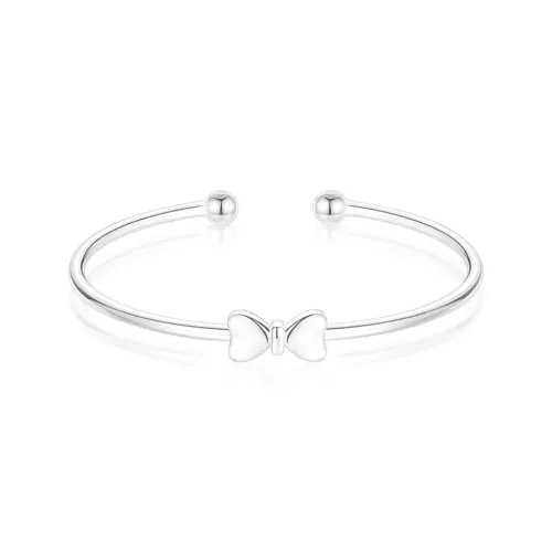 Cuz Strange Intention S999 Fine Silver Bangles Women's