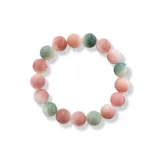 Bodhi Fortune Beaded Bracelet[Pink Green]