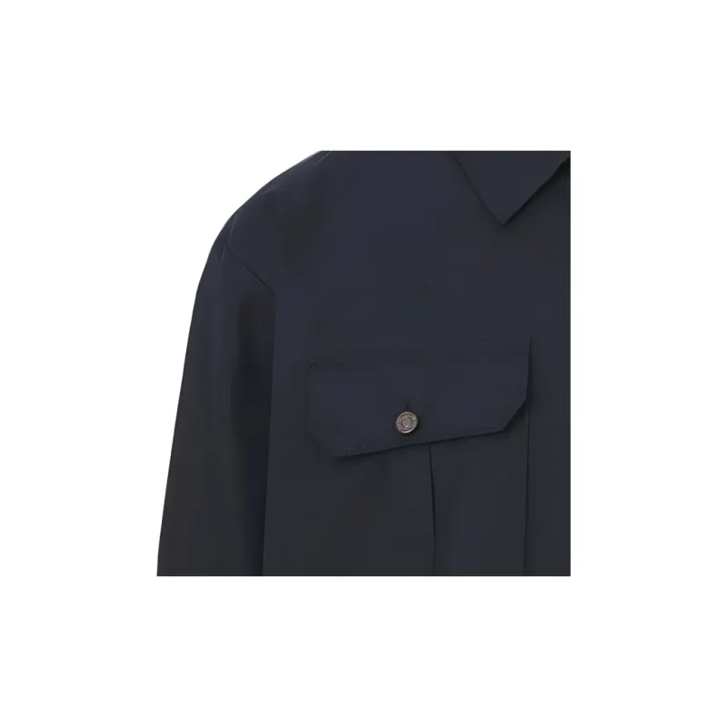 Burberry Hawes Cotton Zip Up Jacket-5