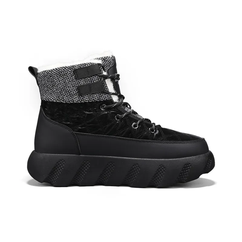 Wooden Rabbit Thermal Short Snow Boots Men's-1