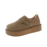 Khaki-Fleece-Lined