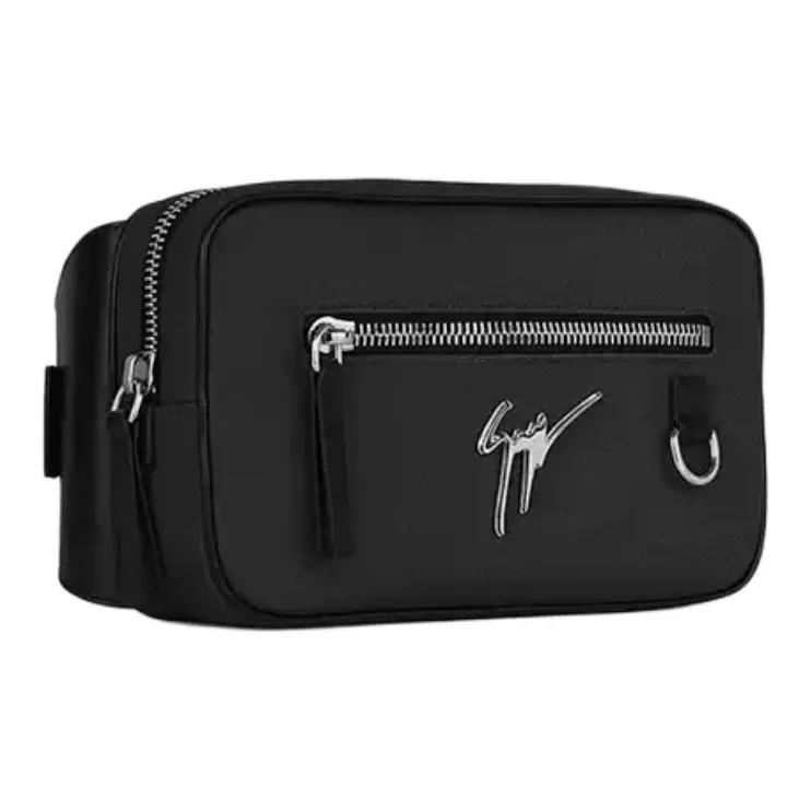 Giuseppe Zanotti/GZ Fabric Fanny Pack Men's Black-1