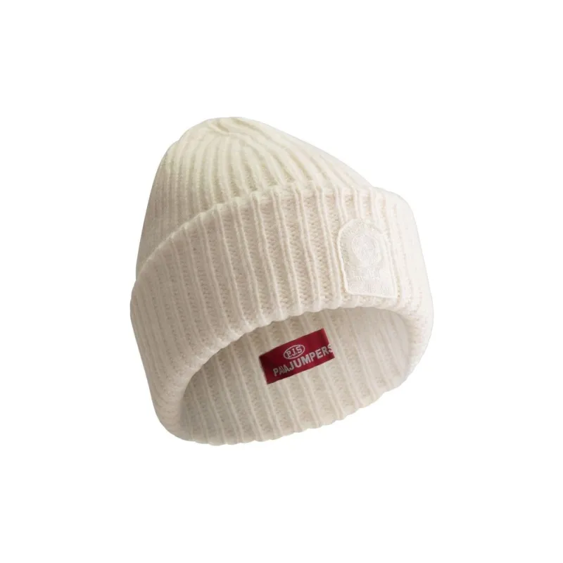 PARAJUMPERS Logo patch Ribbed Beanie-1