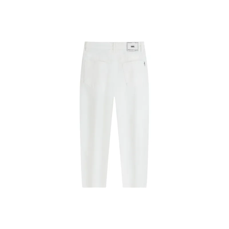 FAIRWHALE Jeans Unisex Raw White-1