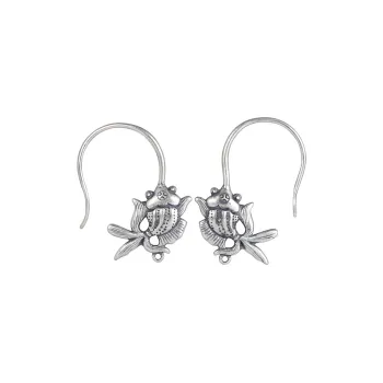 JINLUWANG S925 Silver Earrings Women's