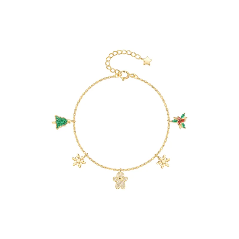 LUCKY ZHY S925 Silver Bracelets Women's-0