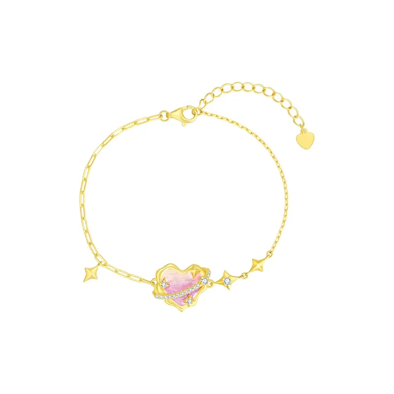 CHOW TAI SENG S925 Silver Bracelets Women's-4
