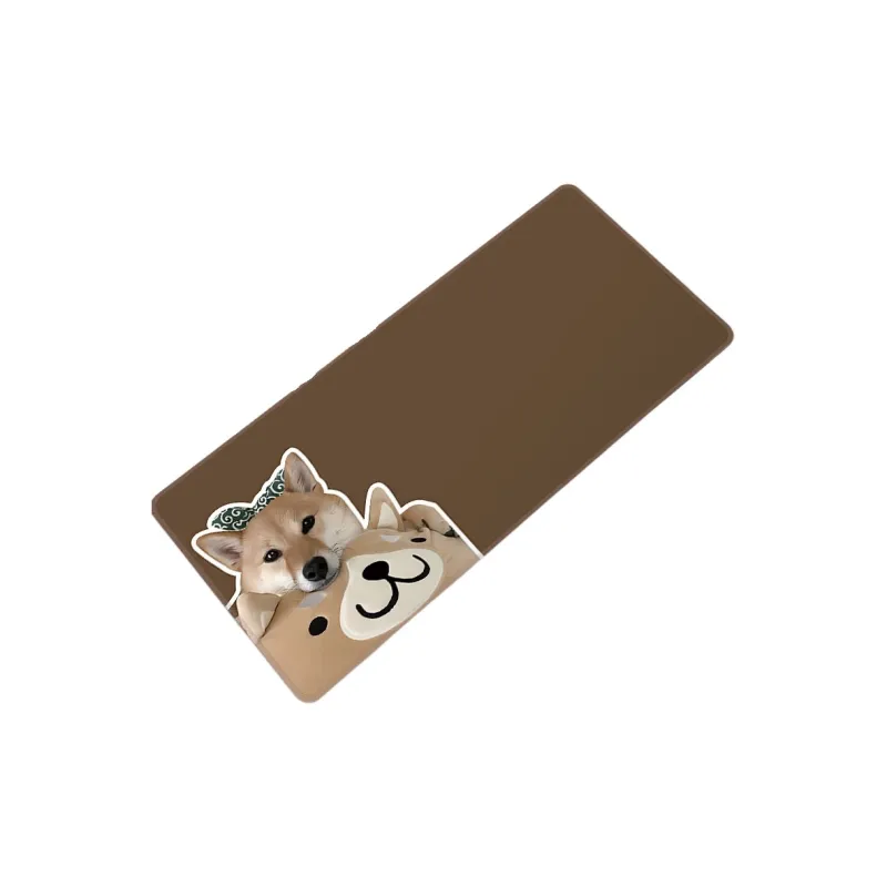 SHIBADU Rubber Cute Small Animal Office Desk Study Desktop Pad Computer Keyboard Desk Cushion Mouse Pads-15