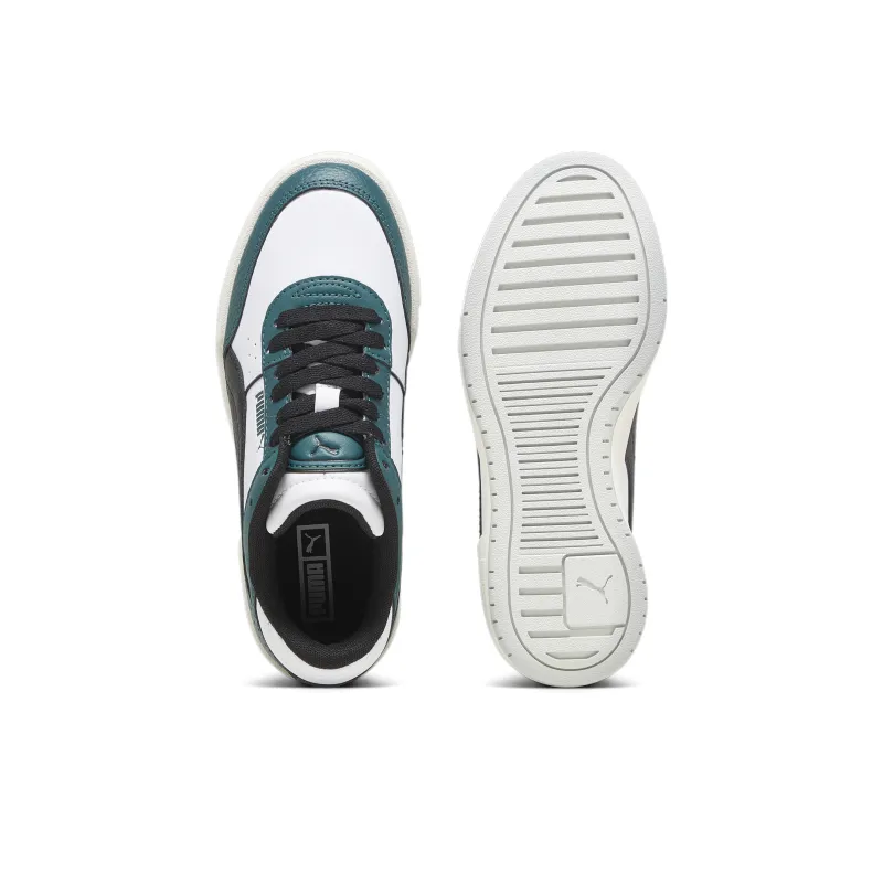 PUMA Ca Pro Anti-Slip Wear-Resistant Low-Top Kids' Skateboarding Shoes White Blue And Black Teenagers-3