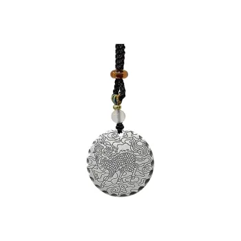 CUTE DAME S999 Fine Silver Sterling Silver Necklaces Unisex Silver