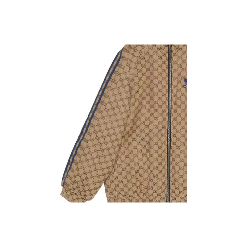 GUCCI x Adidas Originals SS23 Jackets & Coats Men's Brown-3