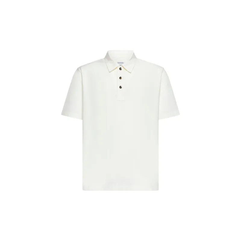 Bottega Veneta Piquet Polo Shirt-4