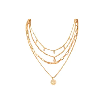 QIANFANGDAHUANGYE Alloy Necklaces Women's