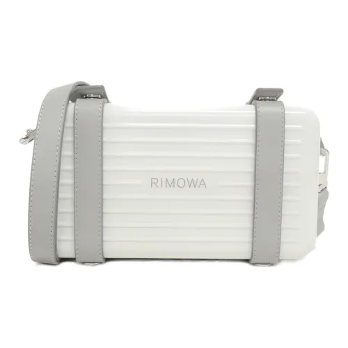 RIMOWA Personal Polycarbonate Crossbody Bag Unisex White