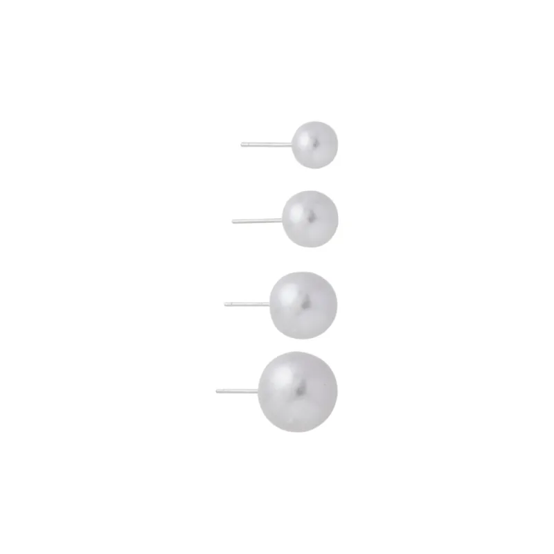 KANSAI Faux Pearl Stud Earrings Women's-6