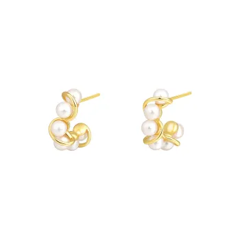 MONI JEWELLERY S925 Silver Earrings Women's