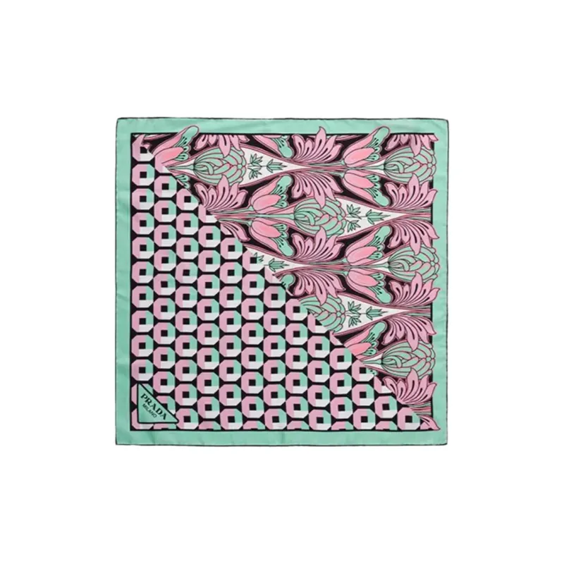 PRADA Silk Scarf-2