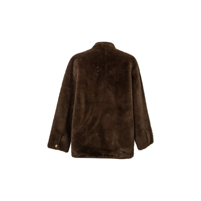 ROEYSHOUSE Velvet feel Coat Women's-3