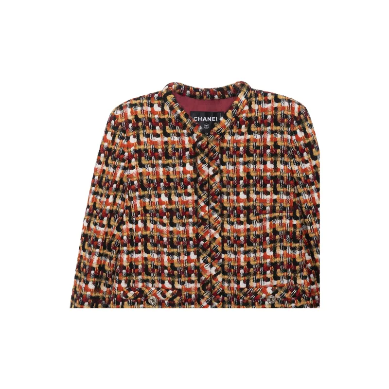 CHANEL 1986 1988 Tweed Jacket-4