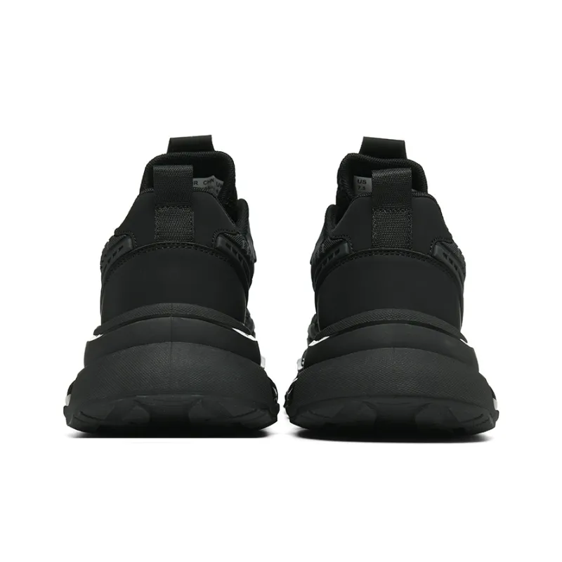 HLA Black Warrior Cushioning Low Top Chunky Sneakers Men's-3