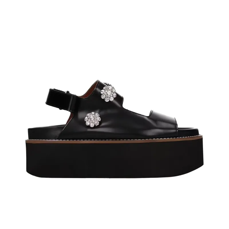 GANNI Strap Sandals Women's Black-1