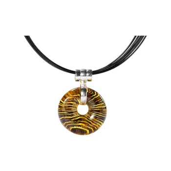 S&A S925 Silver With Amber Necklaces Women's