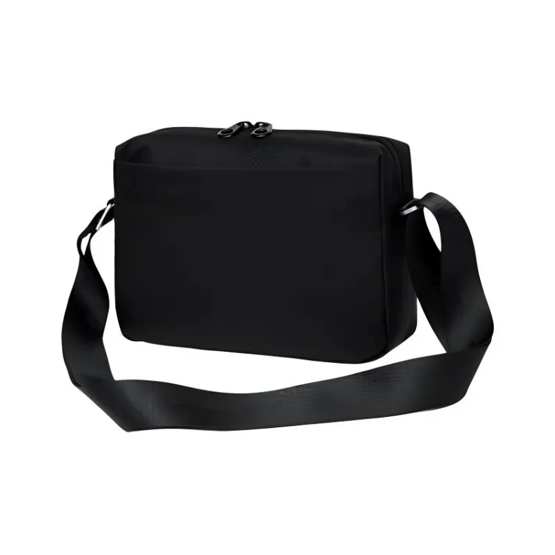 FIDO DIDO Nylon Crossbody Bag, Shoulder Bag Men's Black-3