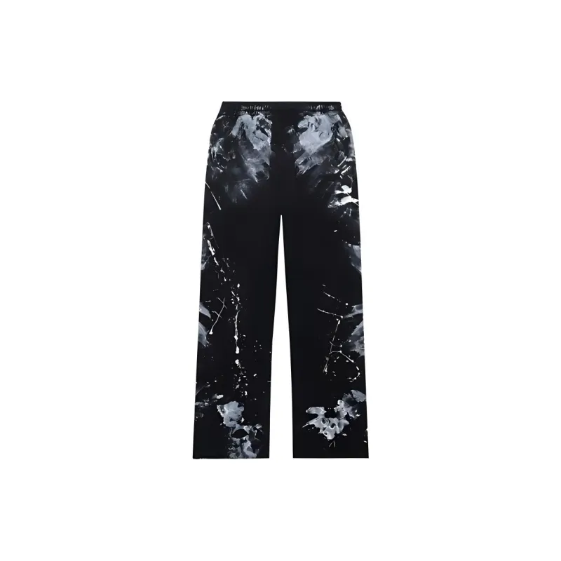 Balenciaga Knitted Sports Pants Unisex Black-1