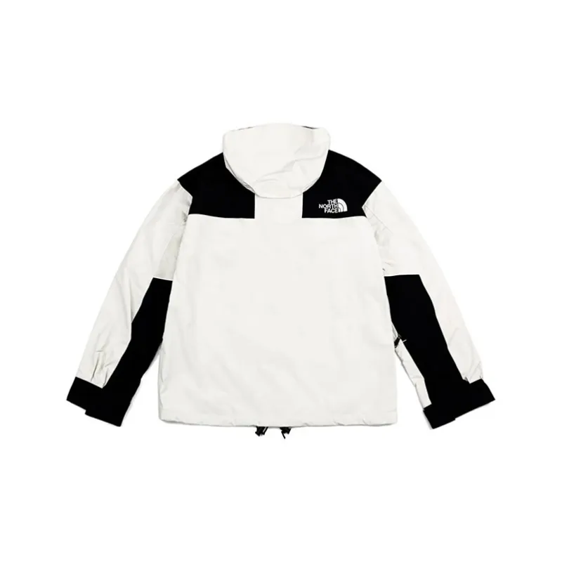 THE NORTH FACE 1986 Series Windbreaker Jackets Unisex White+Shopping Bag-2