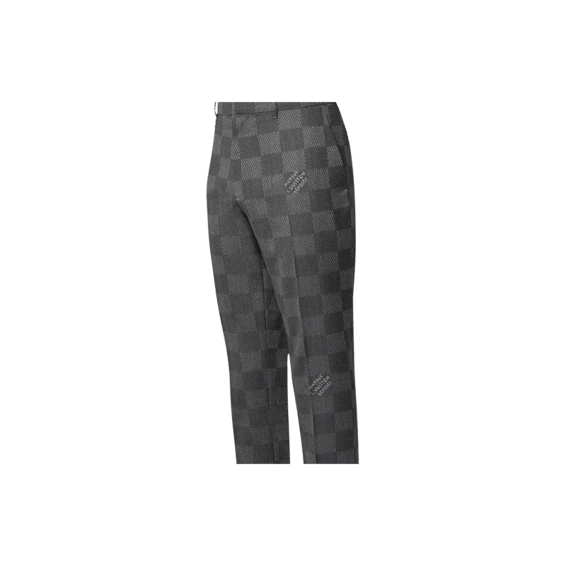 LOUIS VUITTON Wool Drawstring Pants-5