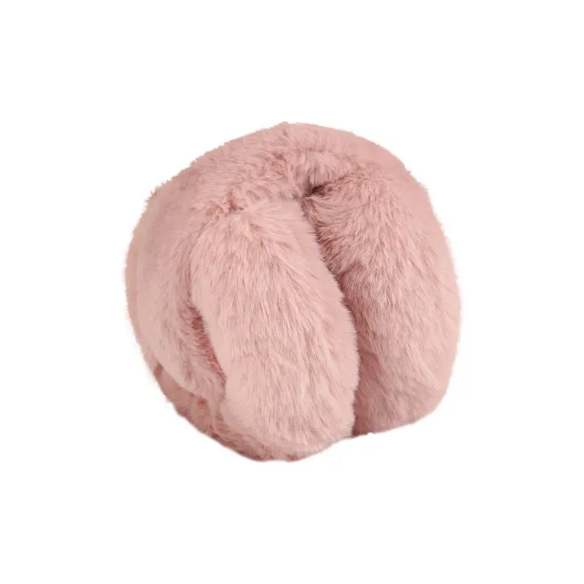 15 MINS Acrylic Earmuffs Unisex Beige Leather Pink Pink Black Coffee Gray-3