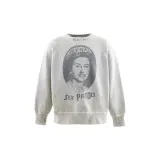 SAINT Mxxxxxx Queen Printed Used-Effect Crewneck Sweatshirt