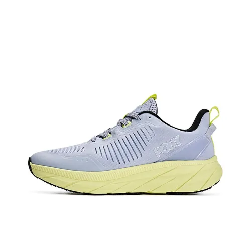 PONY Anti-Slip Wear-Resistant Low-Top Casual Shoes Unisex Light Gray