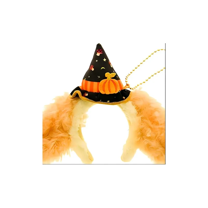 Disney CookieAnn Halloween Keychain Dolls Plush Pendant Small Size Tall Hong Kong Disney-2
