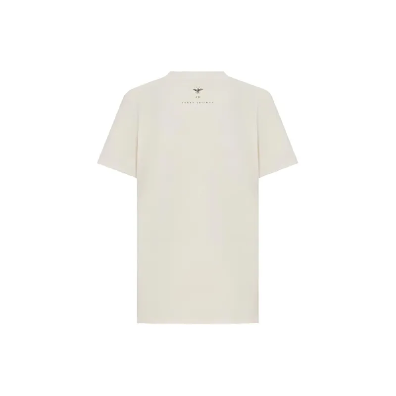 DIOR Dior Quarterly New Products T Shirt Women's Ecru-1