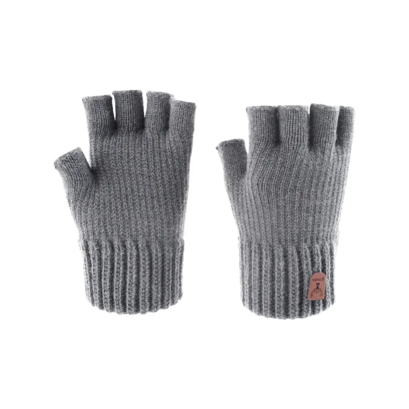 PALBAS Acrylic Knit Gloves Unisex-11