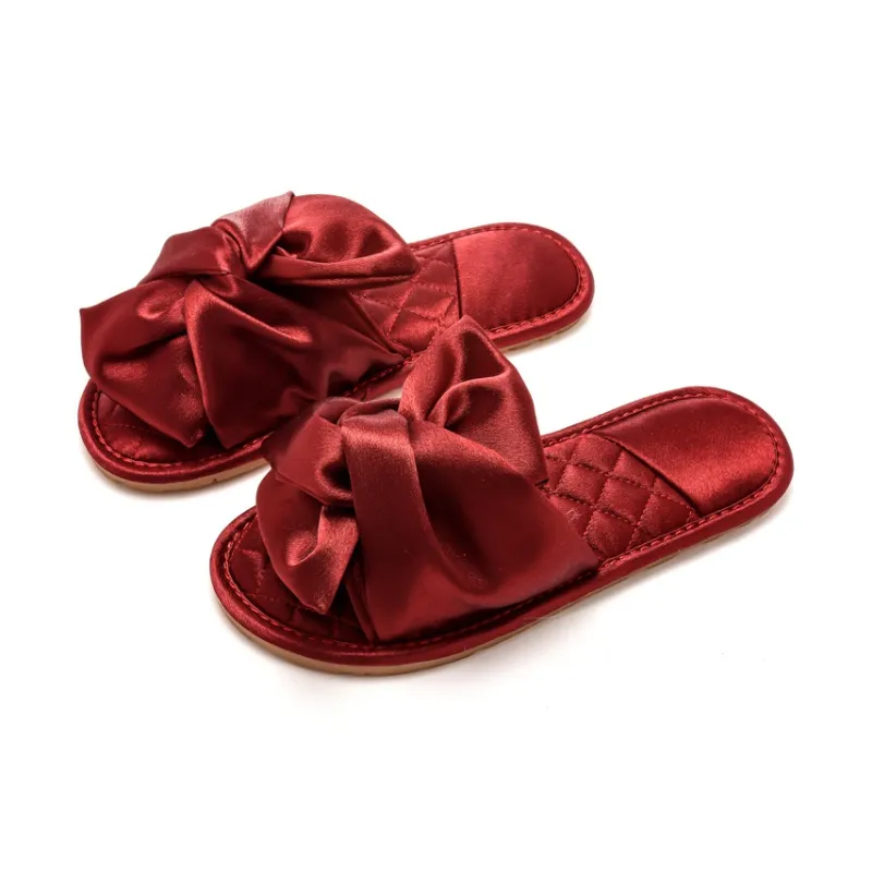 Yalu Wedding Slippers Red Couple Advanced Luxurious Comfort New Marriage Celebration Slippers Home Slippers-0