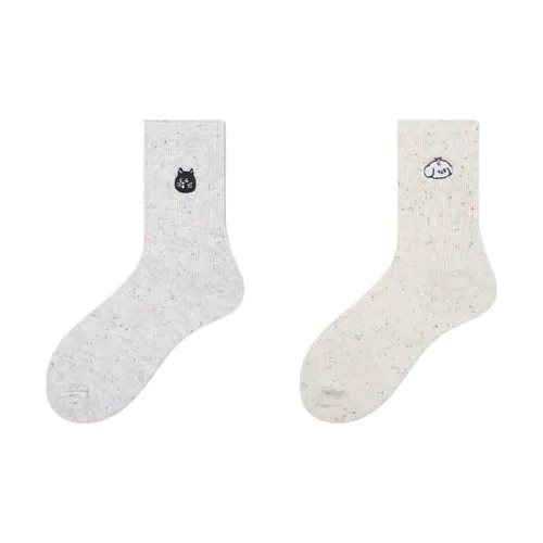 Bejirog Mid Calf Socks Women's 2 Pack