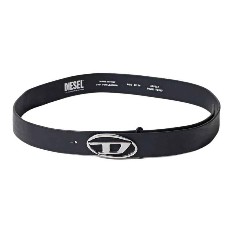 DIESEL 1DR Logo-buckle Belt-0