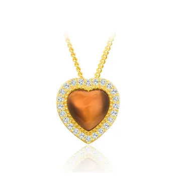 SIMPLE JOYS S925 Silver Necklaces Women's Gold