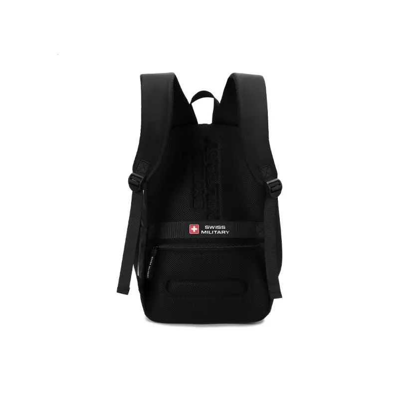 SWISS MILITARY Oxford Backpack Men's Black-1